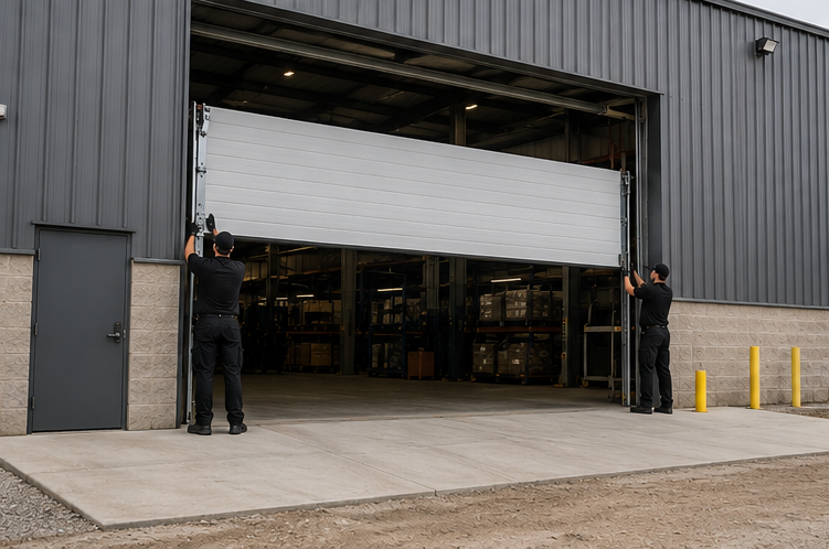 Commercial overhead door maintenance