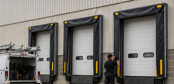 Commercial overhead door service