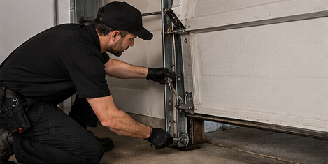 Emergency garage door service