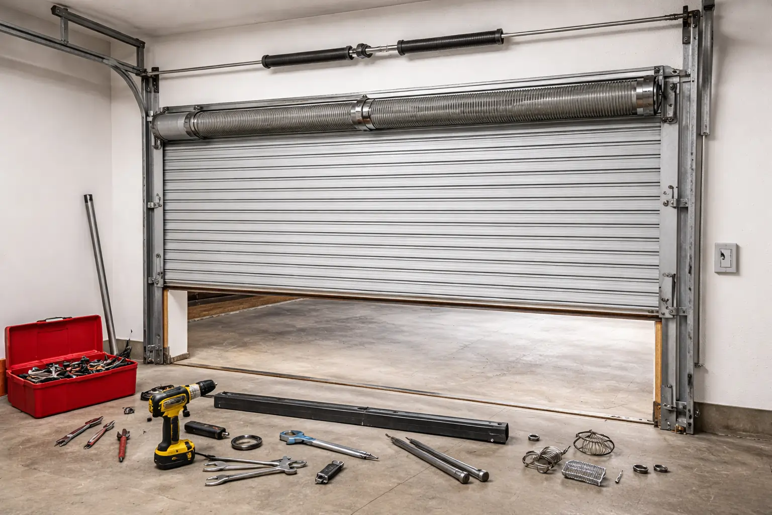 Professional garage door repair service for residential and commercial properties