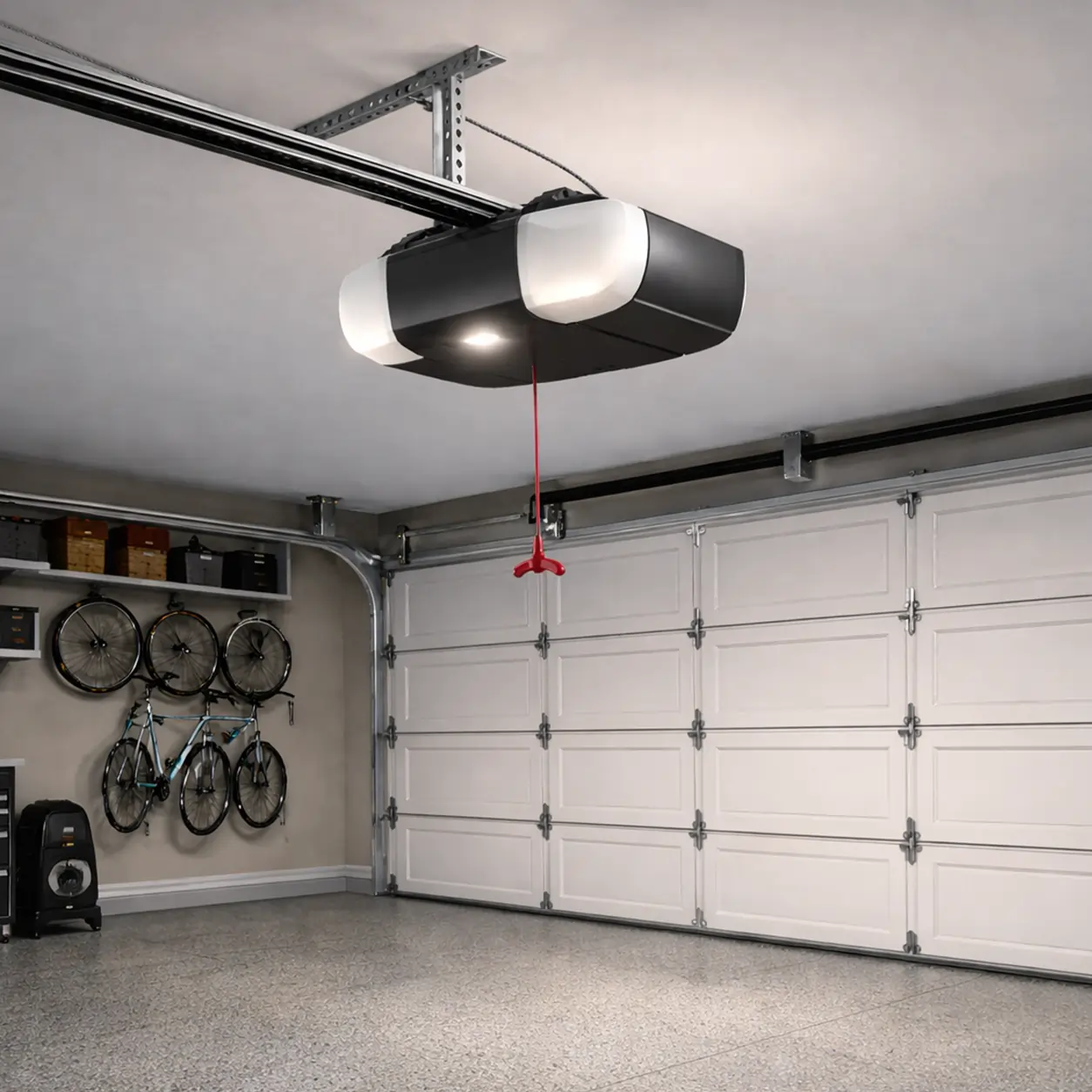 Garage door opener motor replacement