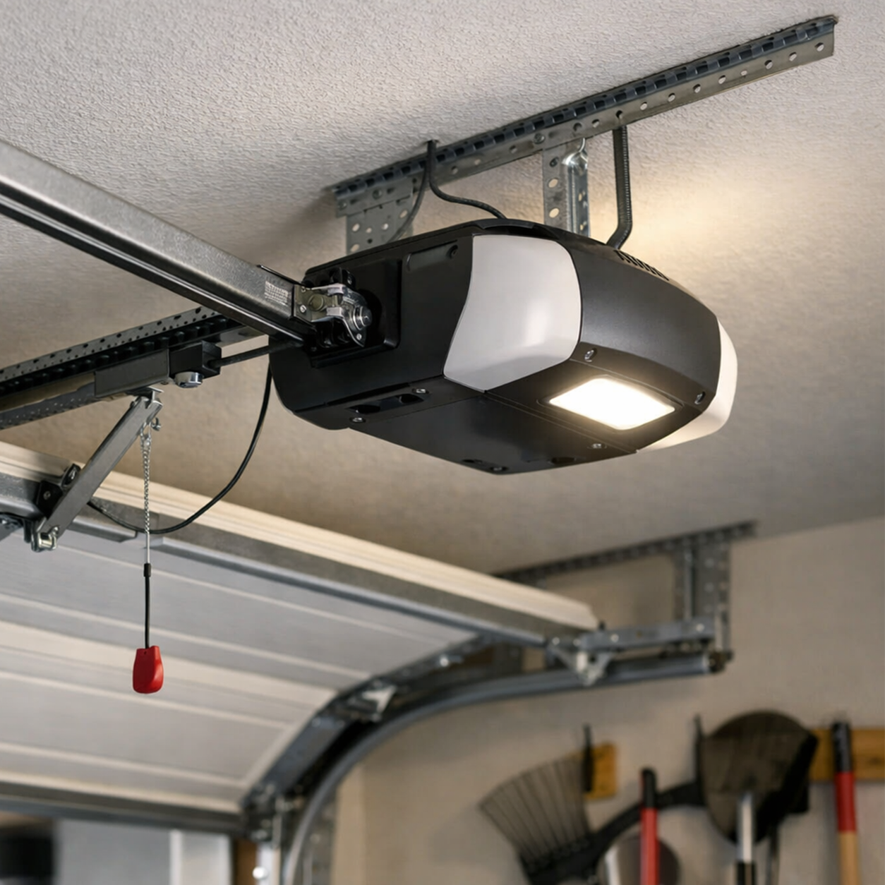 Garage door safety sensor repair