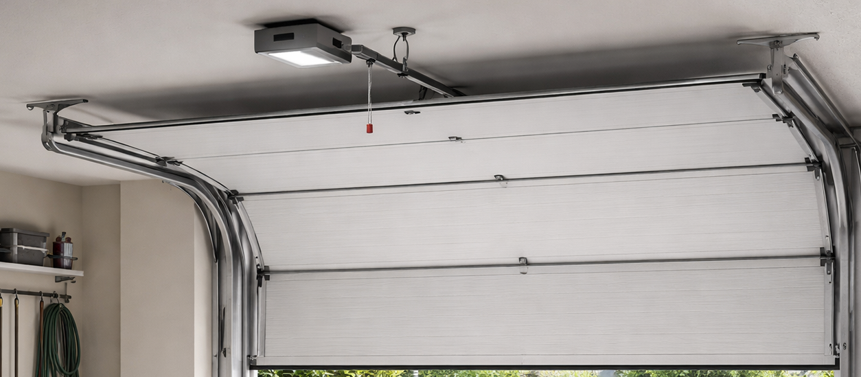 Smart garage door opener with smartphone control