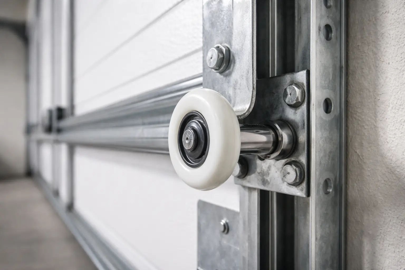 Garage door rollers replacement
