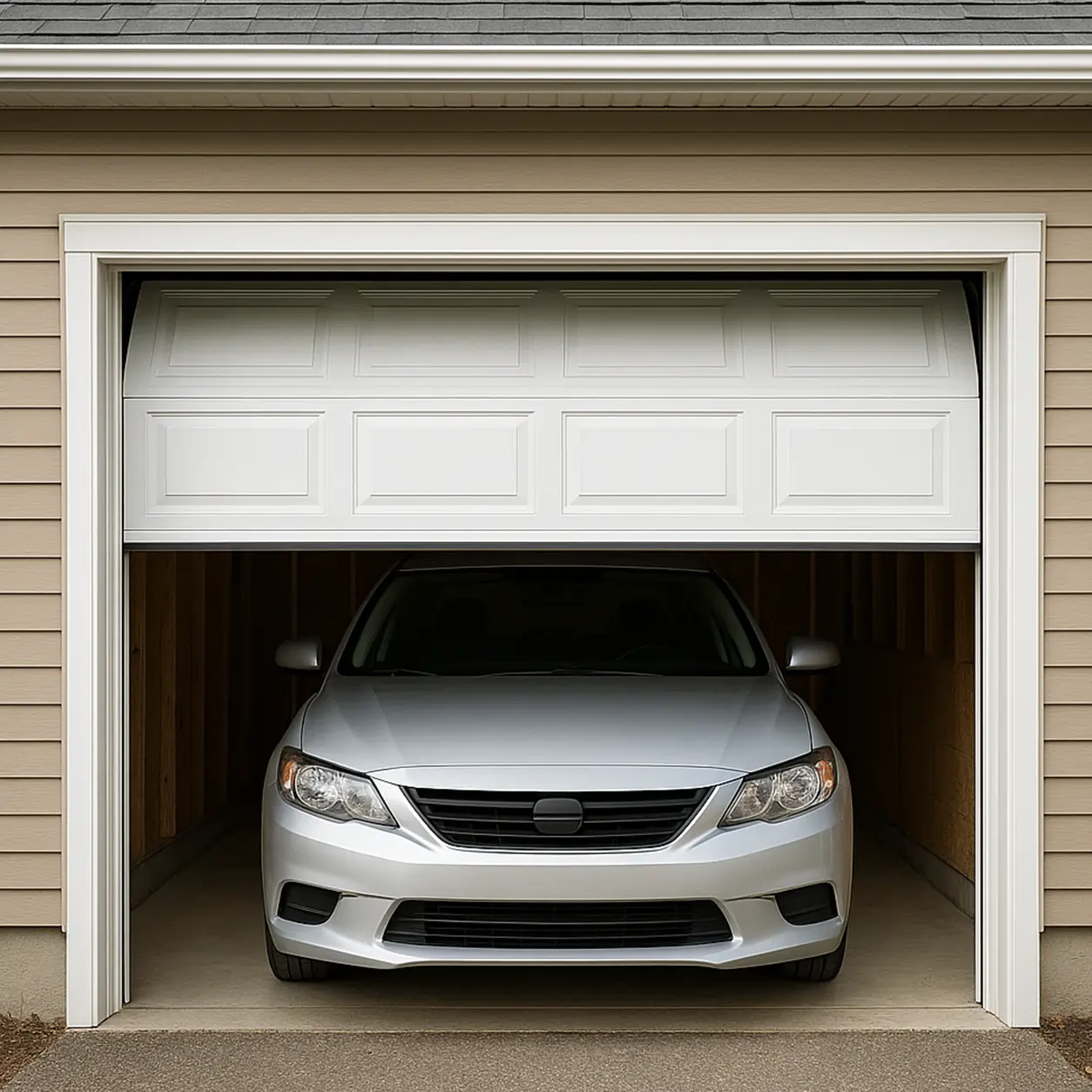 Residential garage door parts service