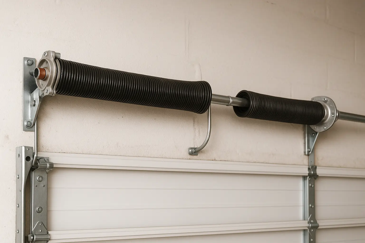 Garage door spring repair in Evansville IN